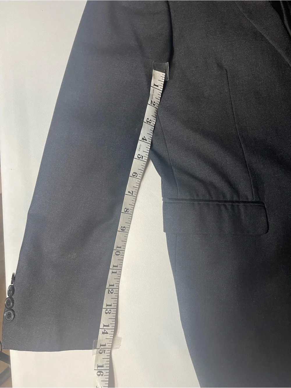 Elegant Charcoal Men's Blazer